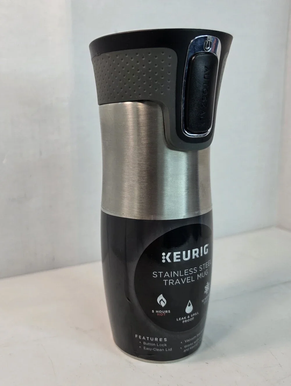 Contigo Keurig 14oz Autoseal Stainless Steel Coffee Travel Mug Hot / Cold.
